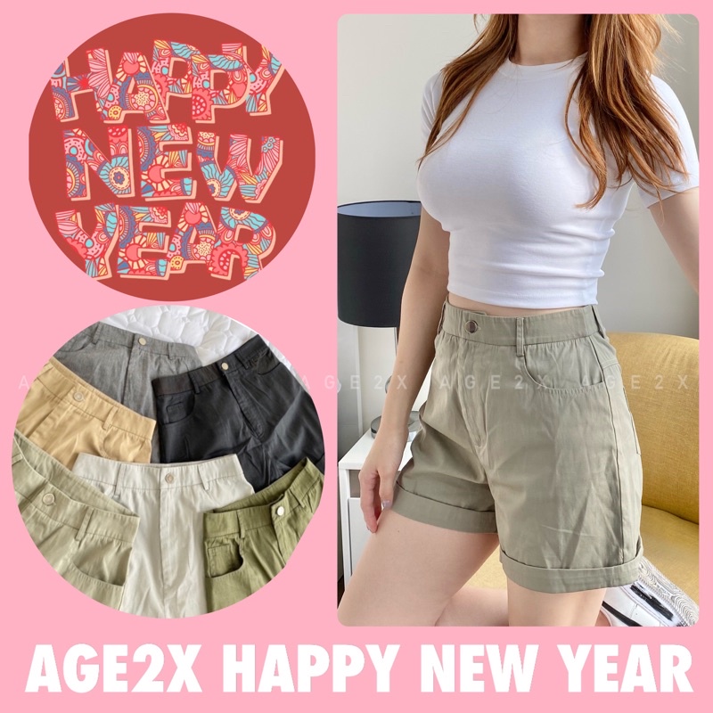 [Mã FAMARAL1 giảm 10K đơn 50K] HOT DEALShort vintage Chính Hãng,có Bo Thun Sau Lưng Dễ mặc Dễ Phối,kéo dài đôi chân