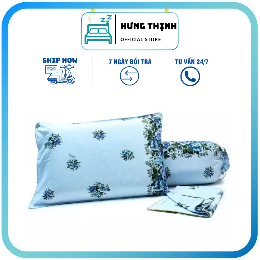 Vỏ áo gối nằm cotton thắng lợi 40x60 50x70 đẹp cao cấp