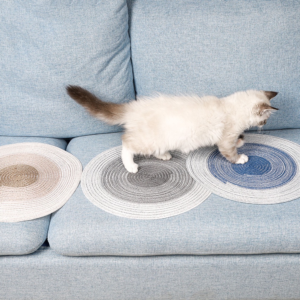 Thảm mài móng cho mèo cưng chất liệu cotton chống trầy xước tiện lợi