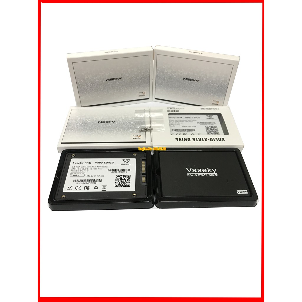 Ổ Cứng SSD 120Gb Vaseky V800 Dùng Cho PC, Laptop BH 3 Năm