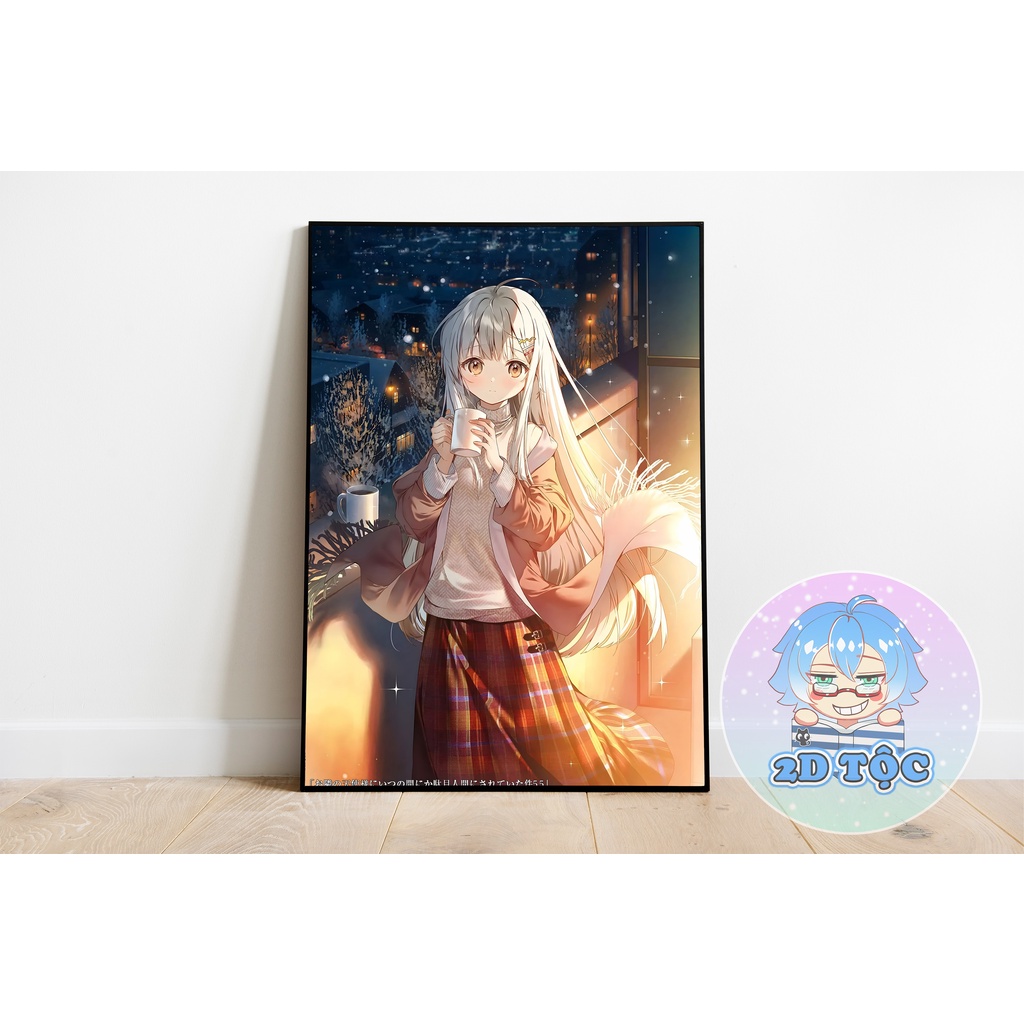 TRANH POSTER A3 THIÊN SỨ NHÀ BÊN (2) CHẤT LIỆU GIẤY CAO CẤP – TRANH POSTER TREO TƯỜNG DÁN TƯỜNG BY 2D TỘC SHOP