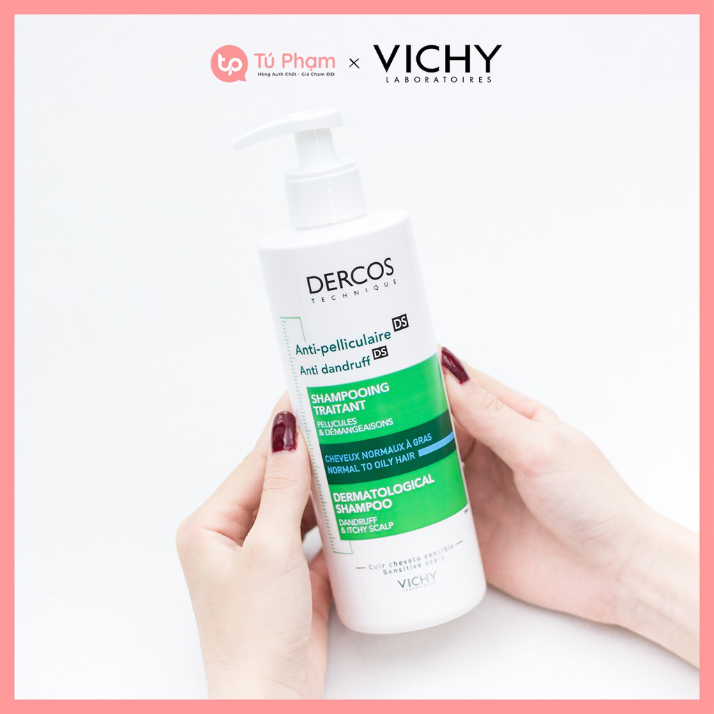 Dầu Gội Giảm Gàu Vichy Dercos Anti - Pelliculaire Anti Dandruff Shampooing Traitant