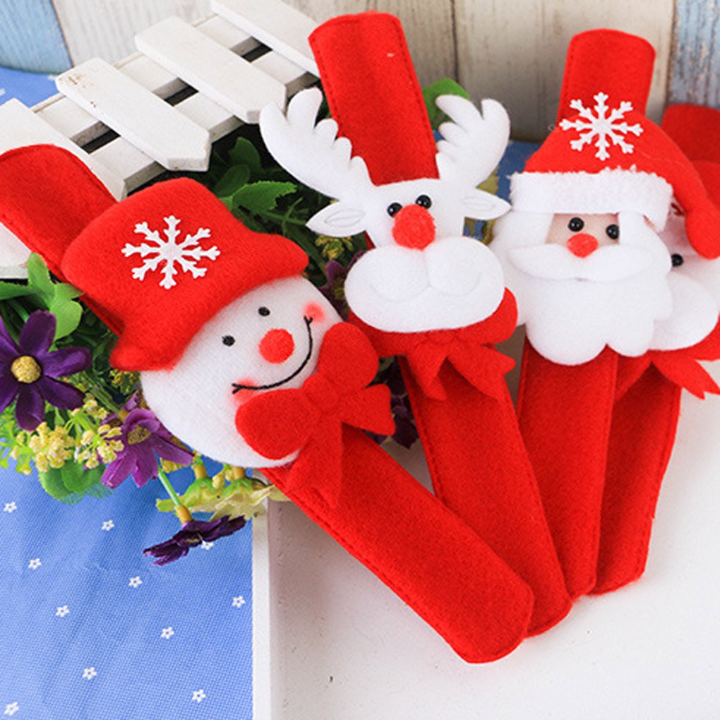 Vòng đeo tay có đèn LED phong cách Giáng Sinh cho trẻ em