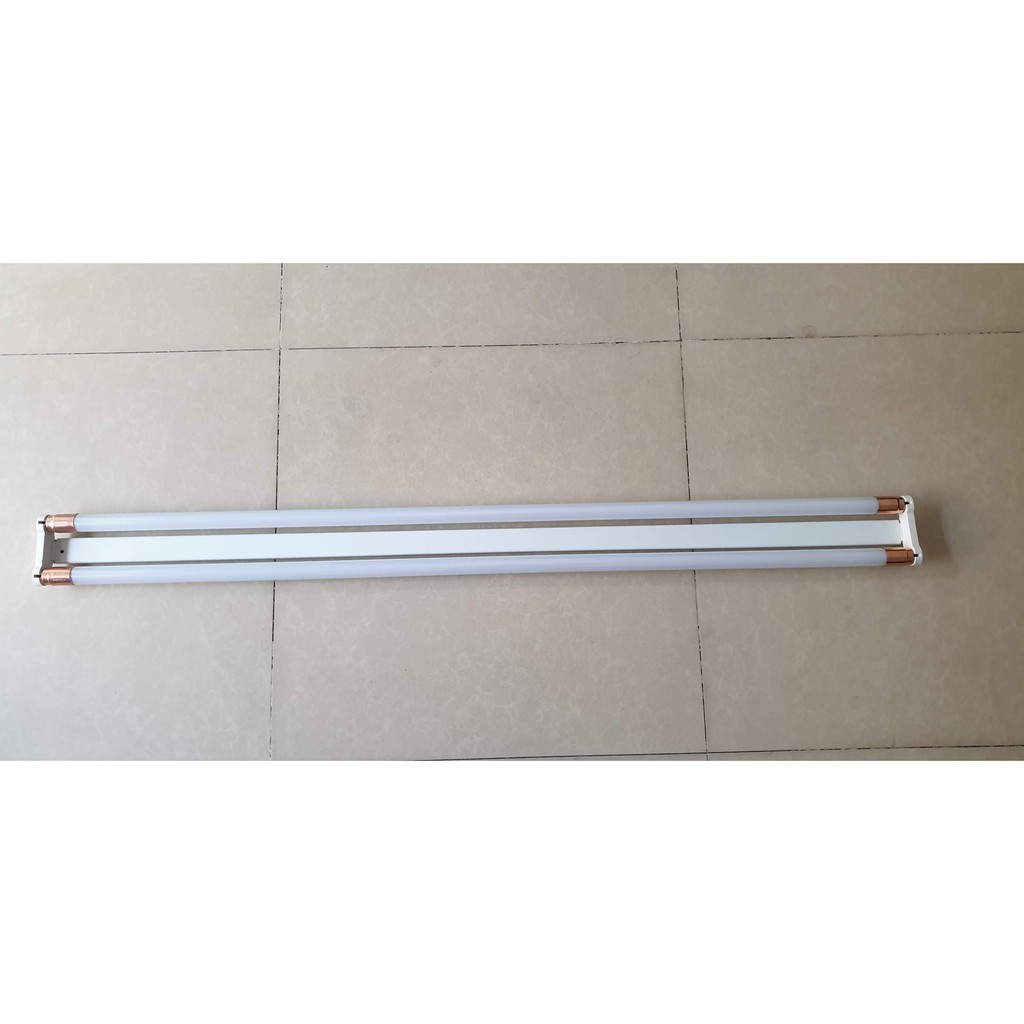 Bộ led đôi 1m2 64w siêu sáng (1 máng &amp; 2 bóng) [Đủ Wat]