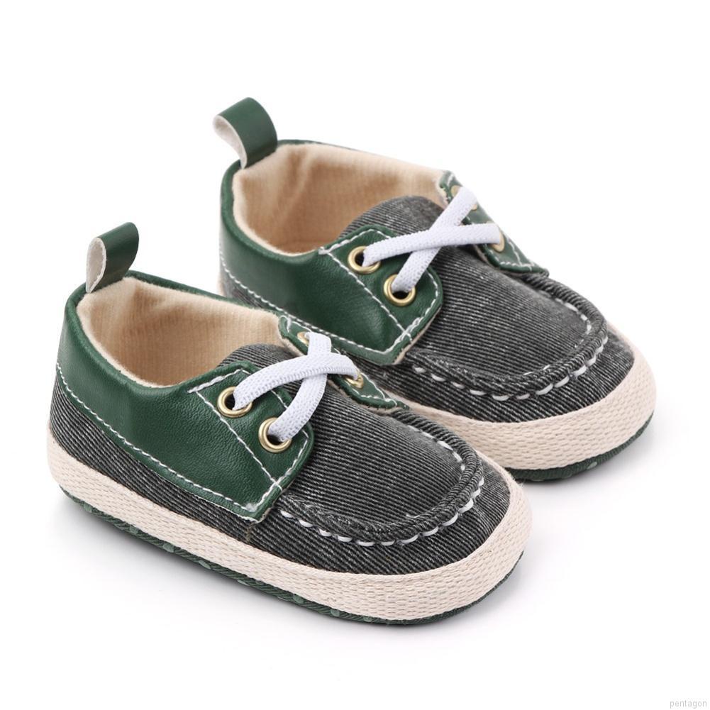 Giày sneaker đế mềm thời trang cho bé trai 0-18 tháng