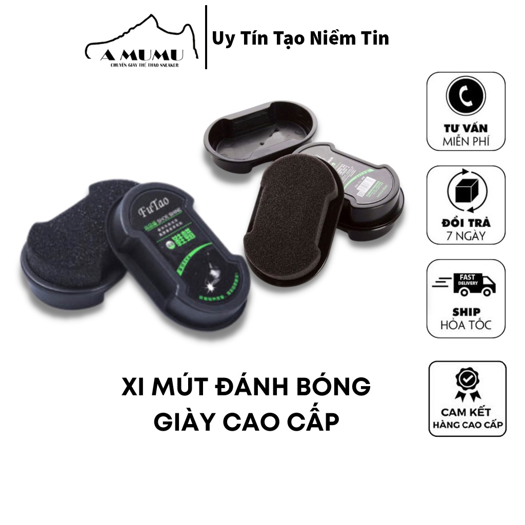 Miếng lau giày siêu sạch, xi mút đánh giày giúp cho đôi giày của bạn luôn sáng bóng