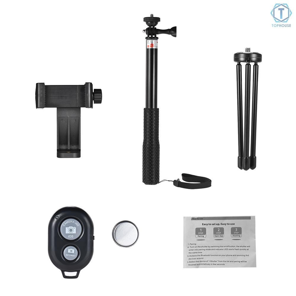 Đế đỡ điện thoại chụp ảnh 3 chân tương thích cho máy ảnh GoPro Hero 5/4/3+/3