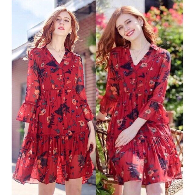 Đầm chiffon 2 lớp xịn sò AG285