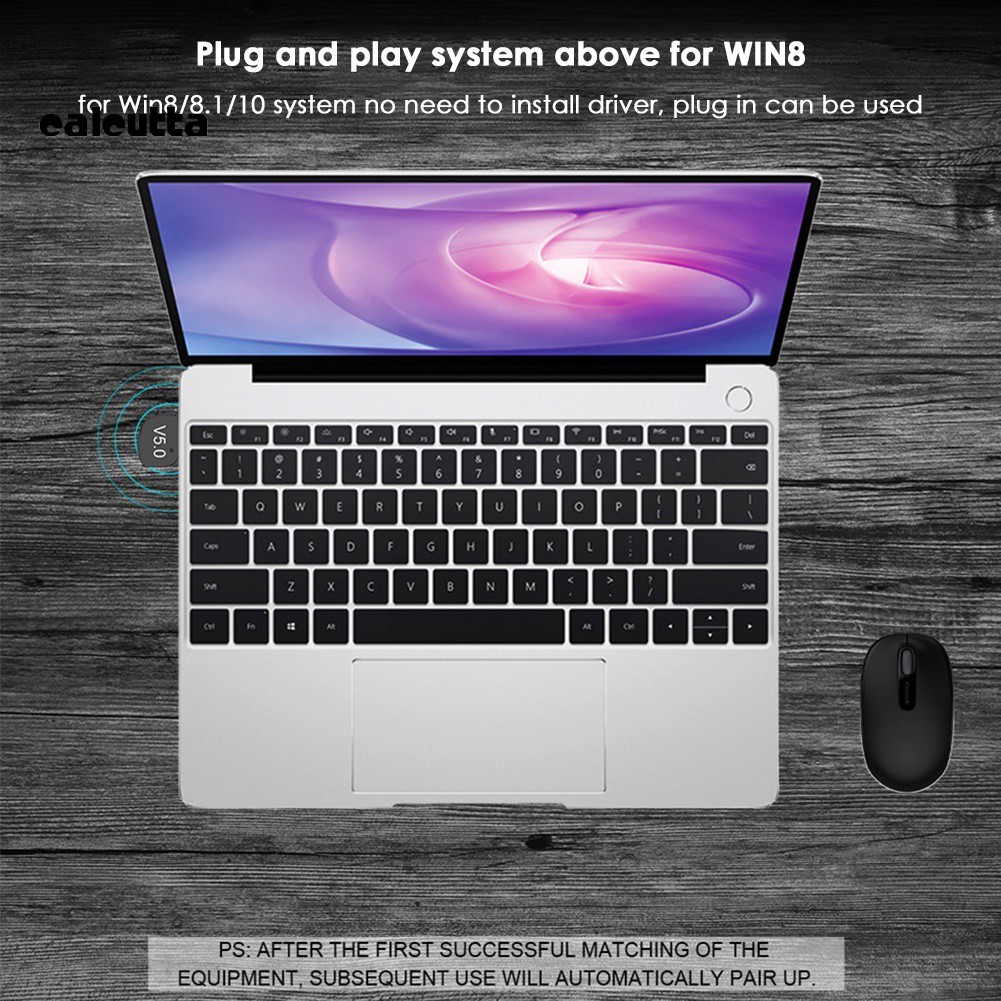Usb Bluetooth 5.0 Nhận Truyền Tín Hiệu Không Dây Cho Máy Tính