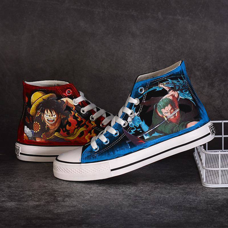 One Piece Canvas Casual Graffiti giày nam | BigBuy360 - bigbuy360.vn