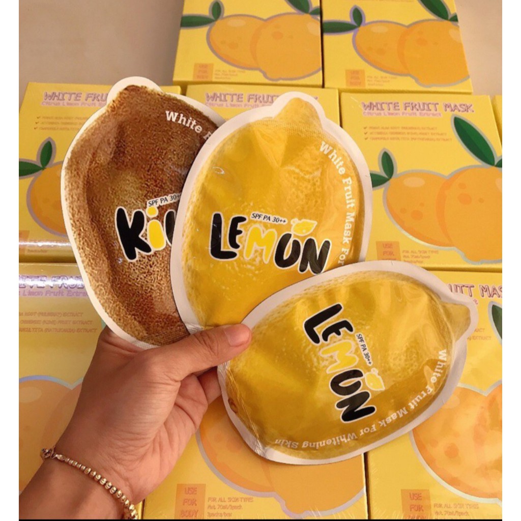 (CHÍNH HÃNG) Ủ TRẮNG BODY CHANH LEMON FRUIT HỘP 3 GÓI GIÁ TỐT | BigBuy360 - bigbuy360.vn