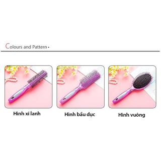 Lược chải tóc xoăn, tạo kiểu, gỡ rối tóc