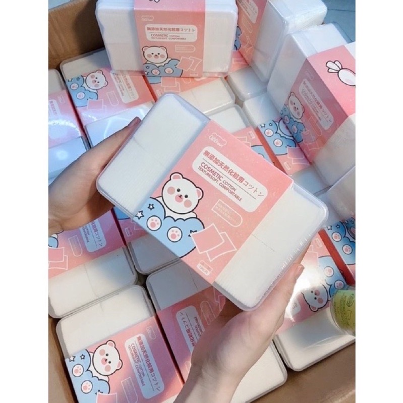Bông Tẩy Trang Oibear 1000 miếng