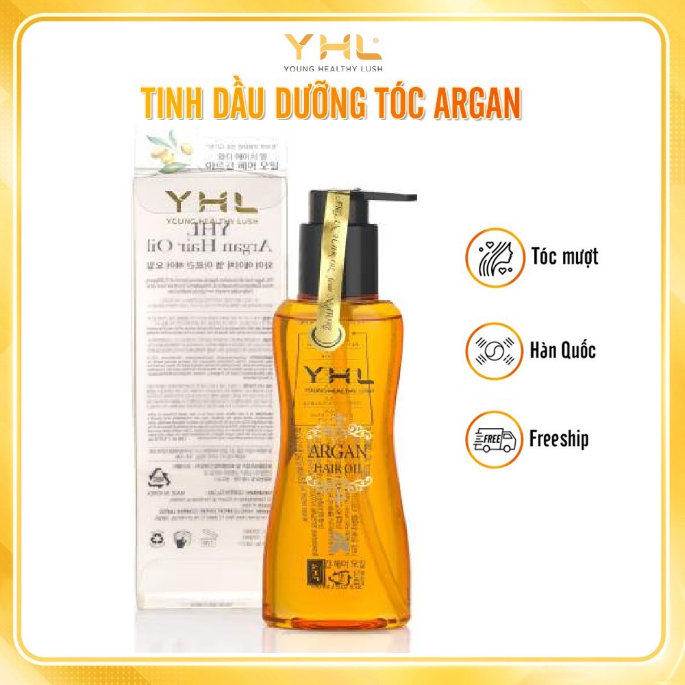 Tinh Dầu Dưỡng Tóc YHL Nuôi Dưỡng Mái Tóc Từ Sâu Bên Trong Cho Mái Tóc Óng Ả Mềm Mượt Tự Nhiên 120ml