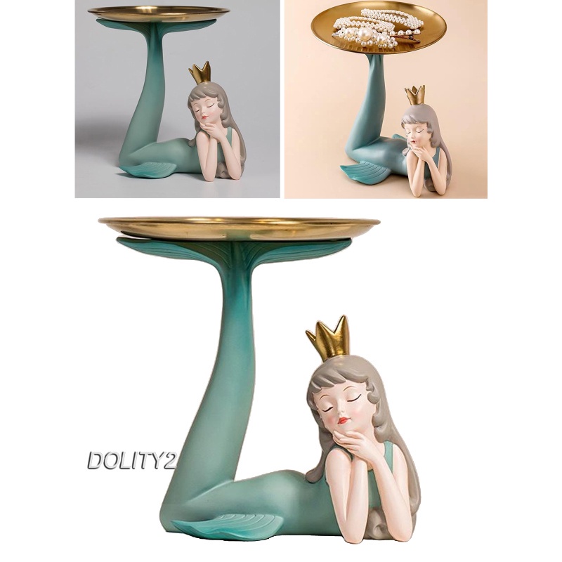 Creative Resin Mermaid Figurine Ornament Decor Art Home Decoration Crafts Gift