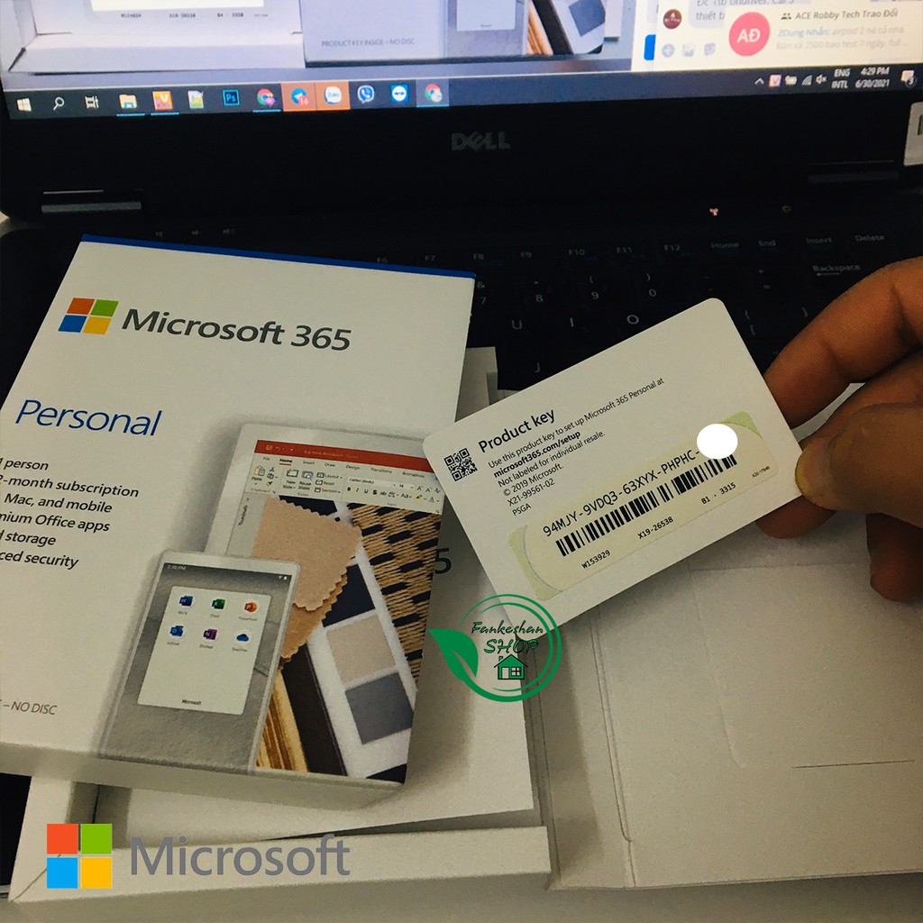 Key Microsoft 365 Personal | 12 tháng | Dành cho 1 người| 5 thiết bị/người | Trọn bộ ứng dụng Office | 1TB OneDrive | BigBuy360 - bigbuy360.vn