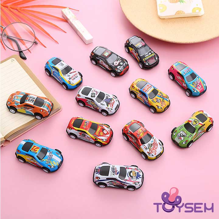 Đồ chơi xe ô tô mini chống va đập chống rớt chạy quán tính - Quà tặng sinh nhật cho bé