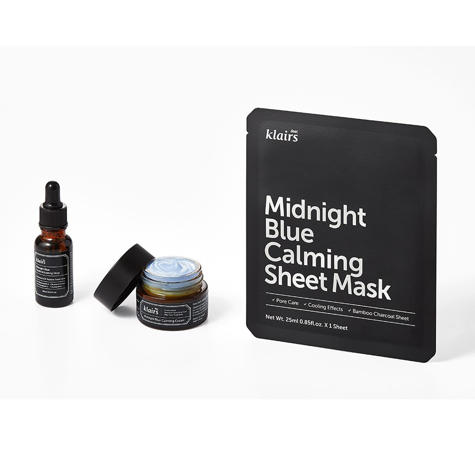 Kem Dưỡng Da Làm Dịu, Phục Hồi Da Ban Đêm Klairs Midnight Blue Calming Cream