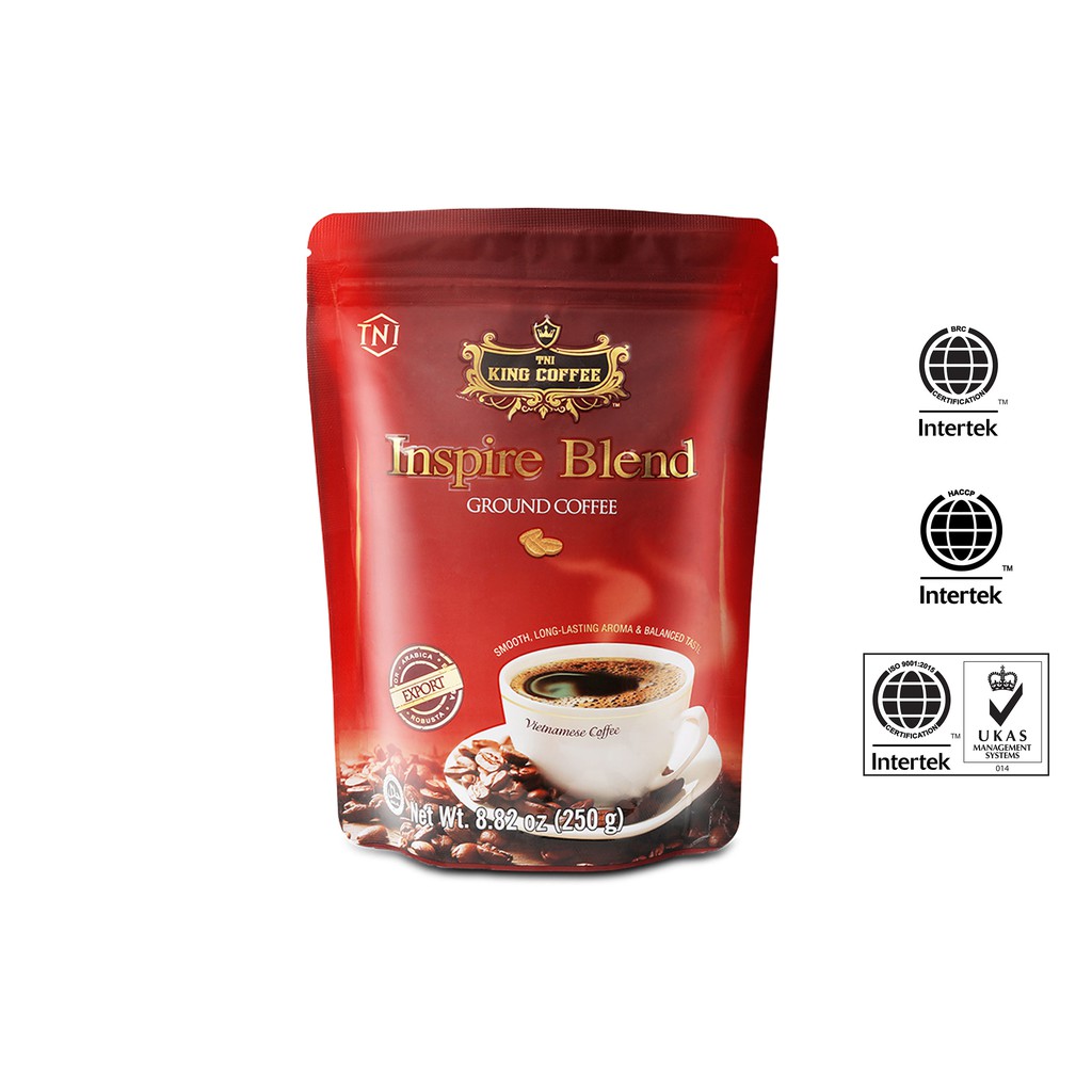 Cà Phê Rang Xay Inspire Blend KING COFFEE - Hộp 250g