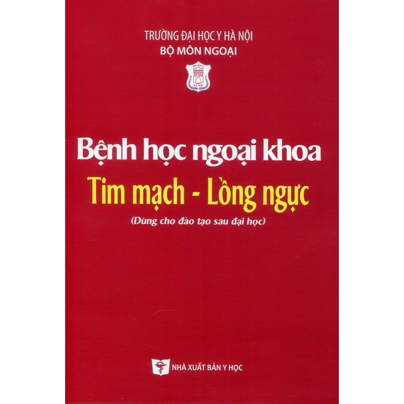 Sách Bệnh học ngoại tim mạch lồng ngực