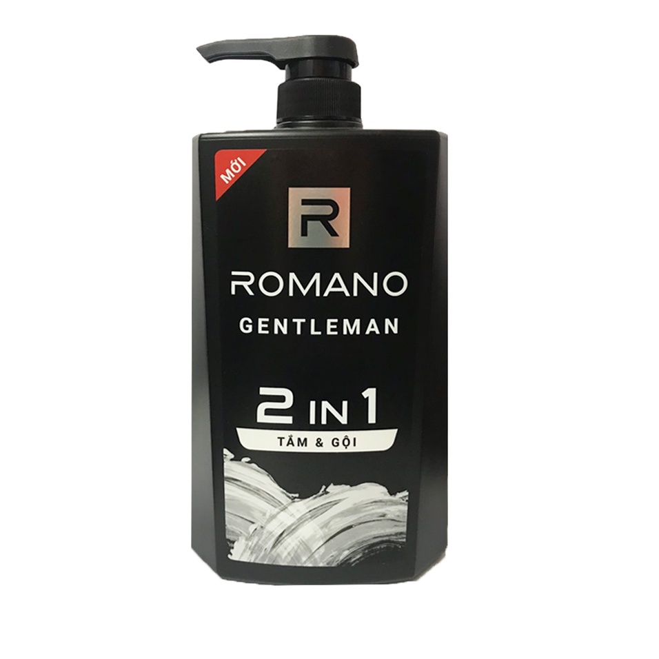 Tắm Gội Romano Gentleman 2 in1 650g