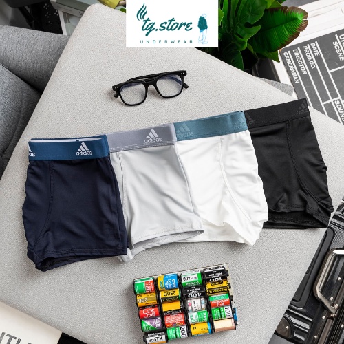 Quần Lót Nam Boxer Cao Cấp Hàng Xuất Xịn Combo 4 Cái ADD-3L, Quần Sịp Nam Thun Lạnh Co Dãn 4 Chiều.