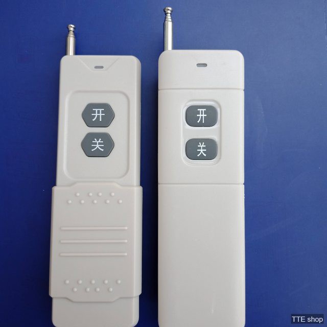 Remote 2 Nút 433Mhz, tầm xa 3000m - Remote học lệnh độc lập