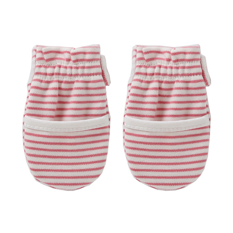 1 Đôi Găng Tay Cotton Mềm Mại Bảo Vệ Chống Xước Cho Bé Sơ Sinh