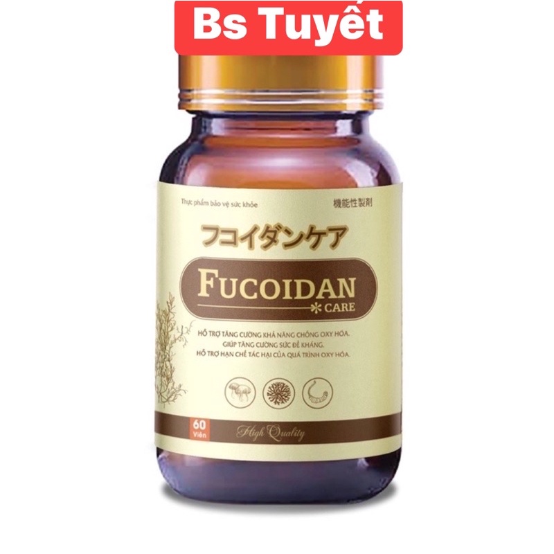 Fucoidan Care - Hỗ trợ điều trị bệnh nhân u bướu, tăng cường sức đề kháng