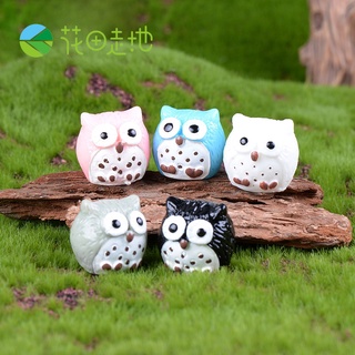 Phụ Kiện Tiểu Cảnh Cú Mèo Mini Trang Trí Chậu Cảnh,Sen Đá,Xương Rồng,Bon Sai - Đồ Chơi Mini Dễ Thương Decor