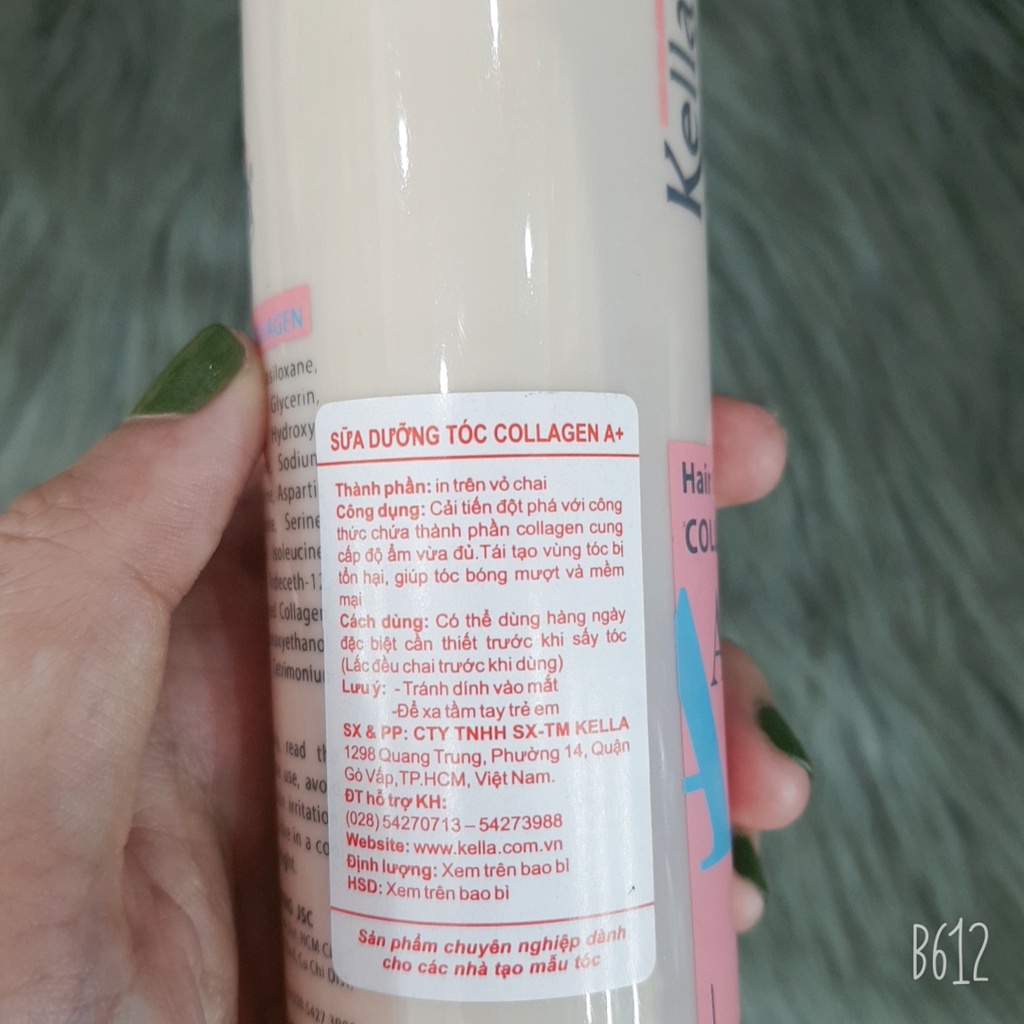 Sữa dưỡng tóc collagen A+ dành cho tóc bị hư tổn Kella