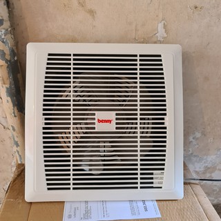 Quạt thông gió/ hút mùi gắn tường , gắn trần benny bef20c - hút thẳng, 24w