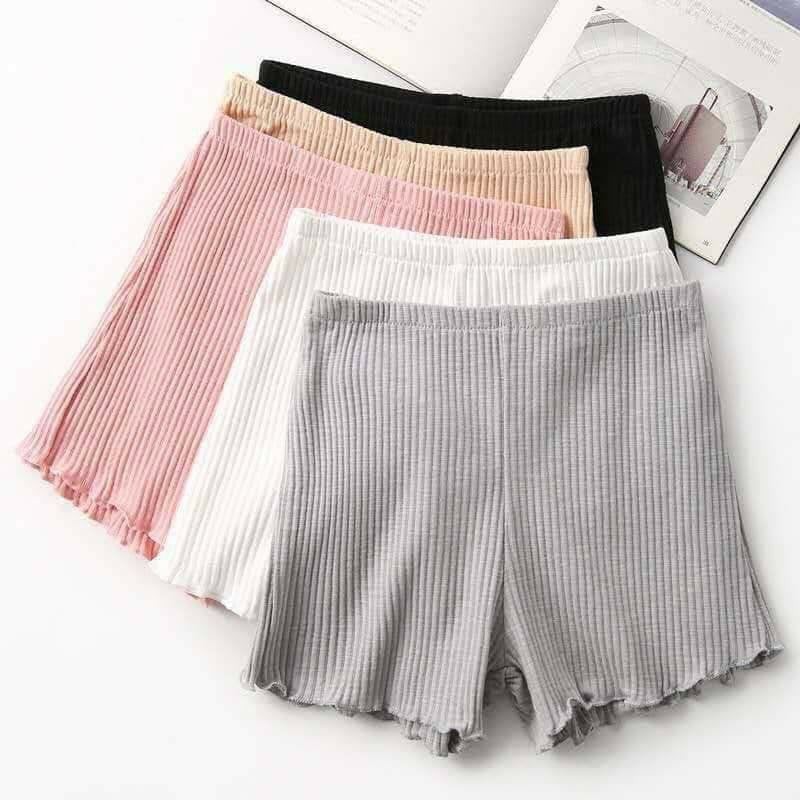 Quần Mặc Váy, Quần Đùi Mặc Trong Váy Cotton Tăm Siêu Đẹp MS19