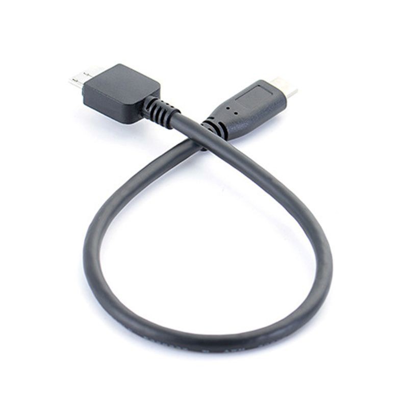 RUN  USB 3.1 Type-C to USB 3.0 Micro B Cable Connector Data Line for Hard Drive Smartphone Cell Phone PC Computers