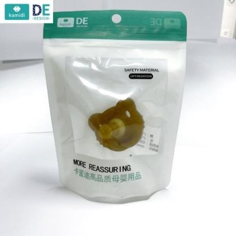 Núm ti giả KAMIDI chính hãng làm từ Silicon cao cấp dành cho bé ngậm siêu mềm, không chứa BPA cực kì an toàn