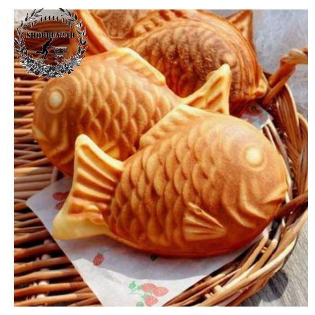 [HCM] -  Khuôn nướng bánh cá Taiyaki Nhật Bản chống dính cao cấp - Q2