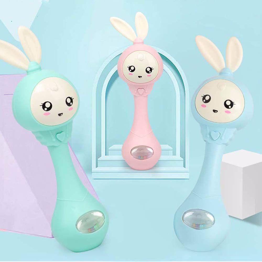Lục Lạc Đồ Chơi Hình Thỏ Phát Nhạc Cho Bé