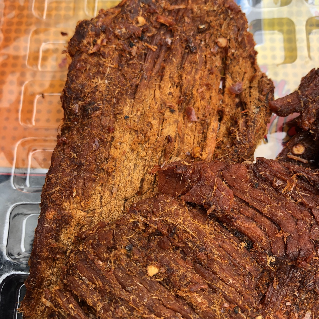 Thịt bò khô miếng THU BA 50g  - Đặc sản Quảng Ngãi Ăn Vặt IMINT FOOD