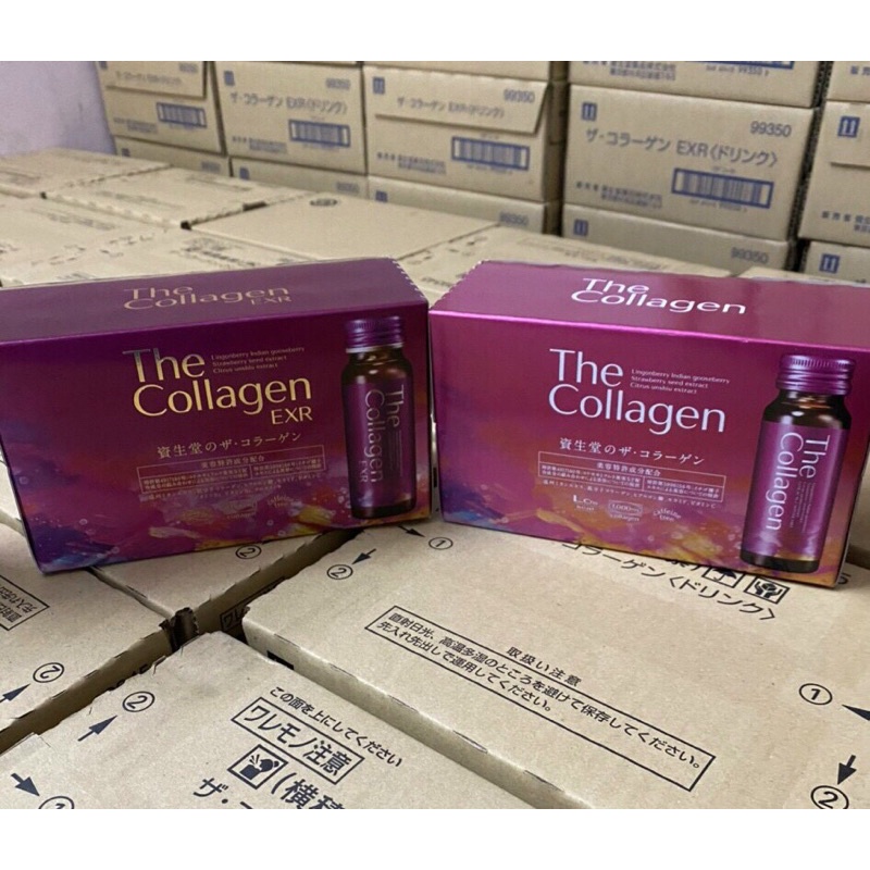 THE COLLAGEN SHISEIDO DẠNG NƯỚC NHẬT BẢN Dành cho người dưới 40 tuổi.( 1 thùng/3 hộp)