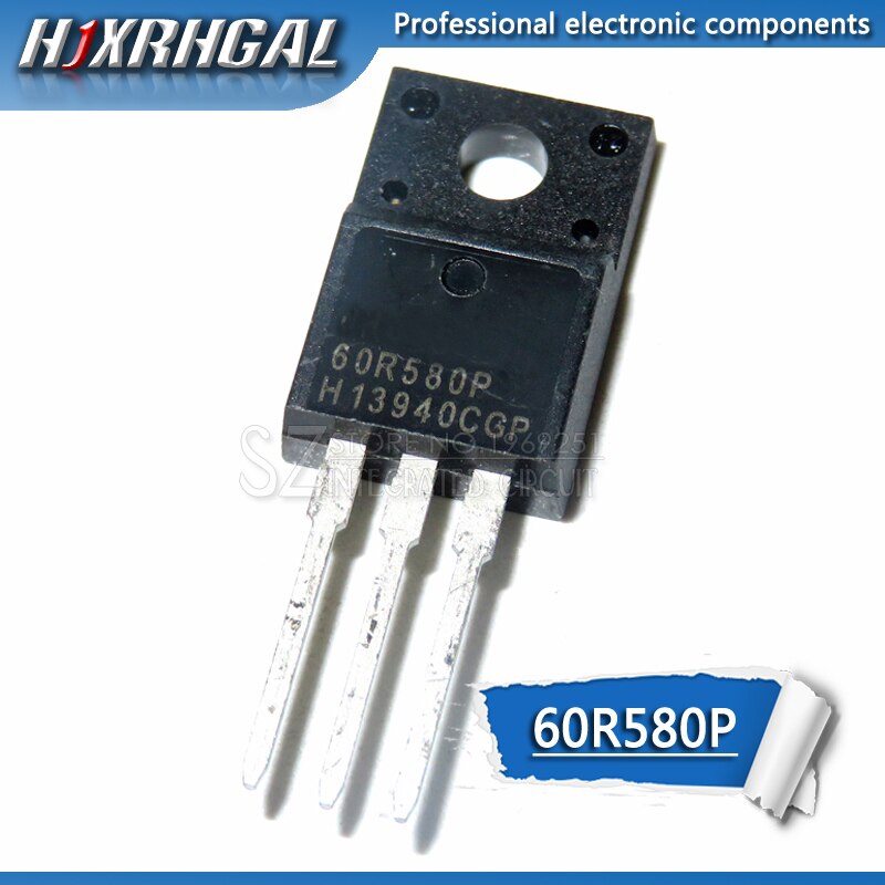 Bộ 5 Linh Kiện Bán Dẫn Ic Ipazzport60R580P To-220F 60r580p To220F Imax60R580 60r580 To-220