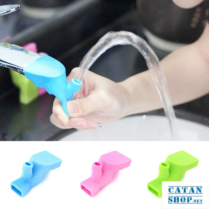 Đầu nối silicone, đầu nối dài vòi nước gắn vòi lavabo, vòi nước bồn rửa mặt siêu tiện dụng-GD576-DauNoiVN