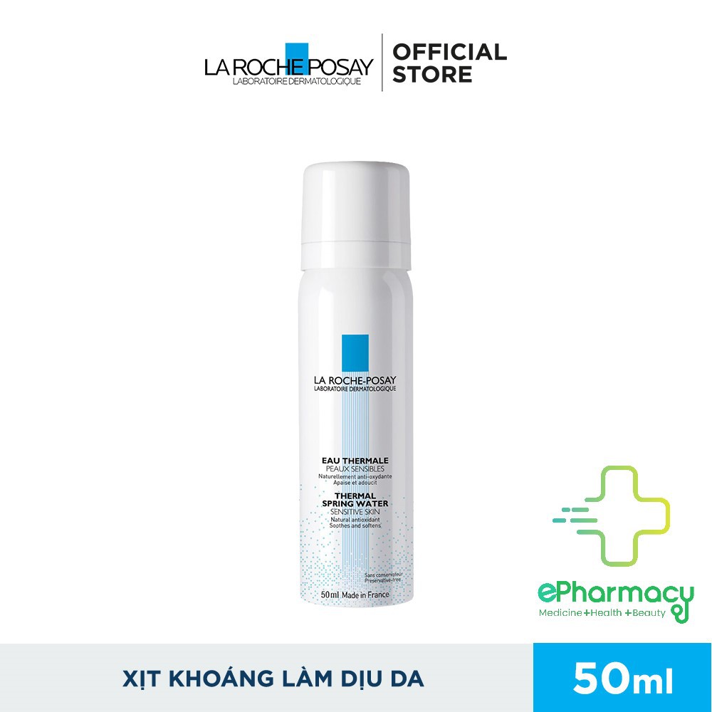 Xịt Khoáng LA ROCHE POSAY dưỡng ẩm, làm dịu da nhạy cảm La Roche-Posay Thermal Spring Water 50ml