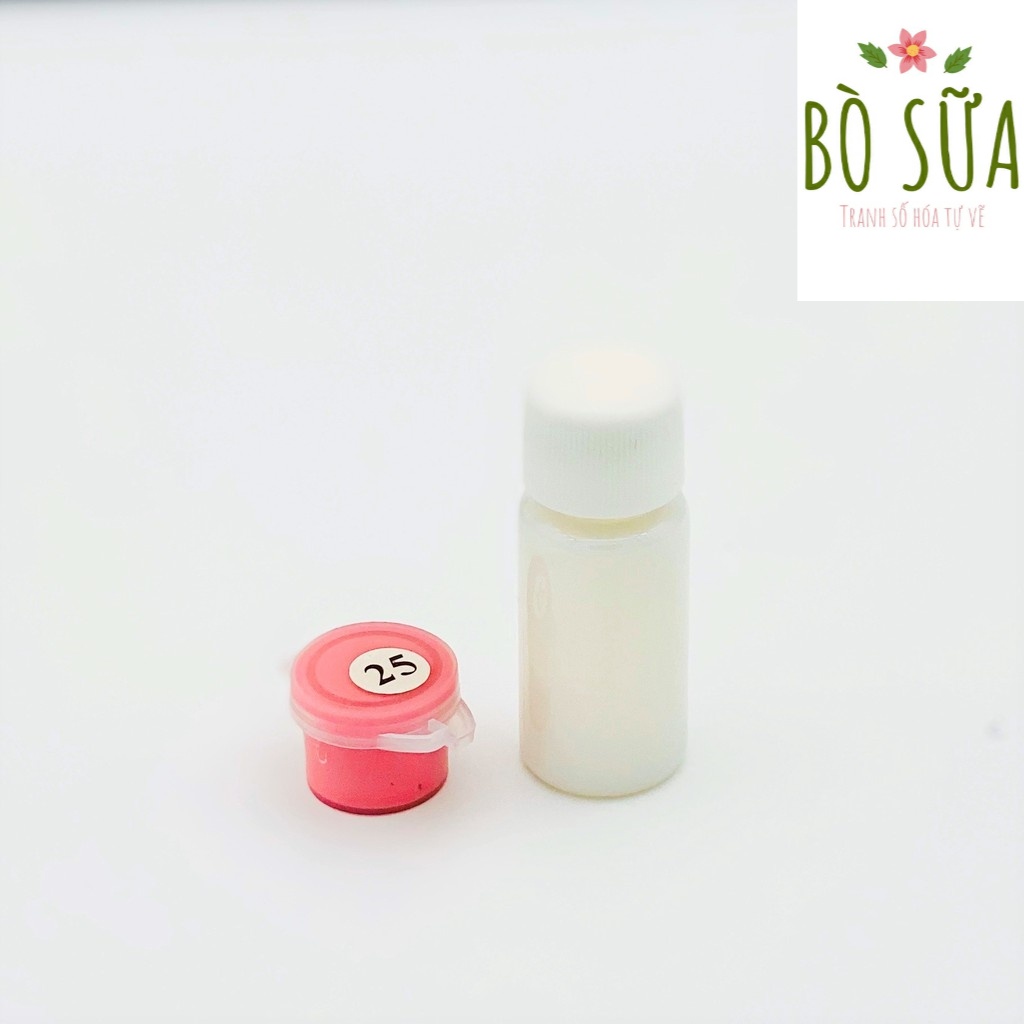 Sơn bóng MONT MARTE chuyên dụng cho tranh sơn dầu số hóa lọ chiết 10ml