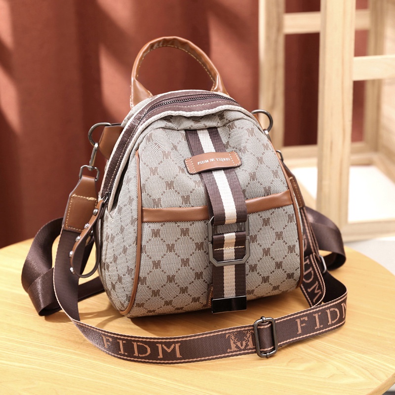 Balo CHUWANGLIN bằng nylon chống thấm nước in họa tiết thời trang dành cho nữ