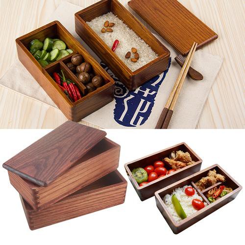 Hộp đựng cơm trưa gỗ Nhật Bản
