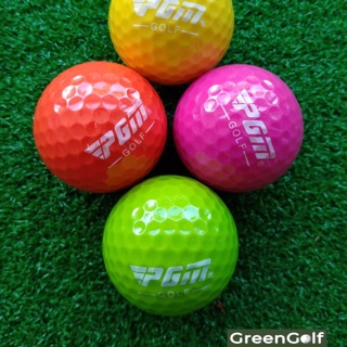 Sét 10 bóng golf màu chính hãng pgm