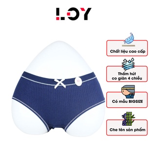 Quần lót nữ cotton cao cấp dễ thương chất vải mềm mịn co giãn và thấm hút cực tốt - Mã VDDN