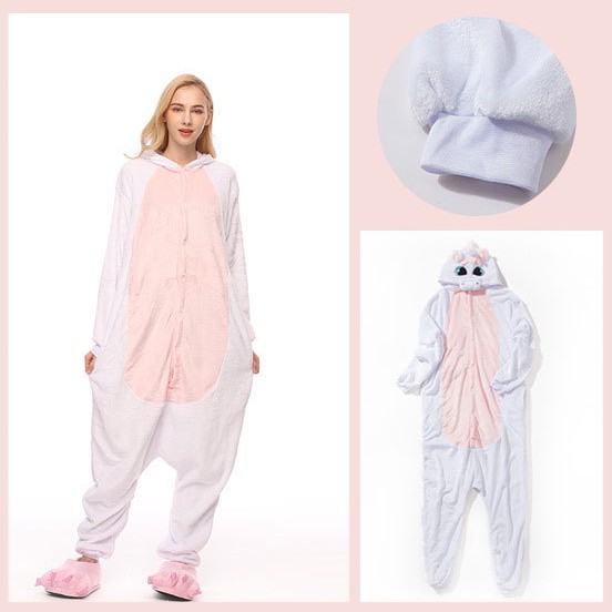 Bộ Đồ Thú Unicorn Trắng Hồng ❤️ FREESHIP ❤️ | BigBuy360 - bigbuy360.vn