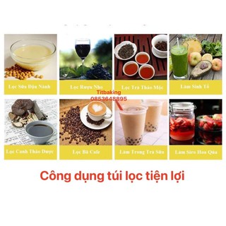 Túi lọc trà, đậu