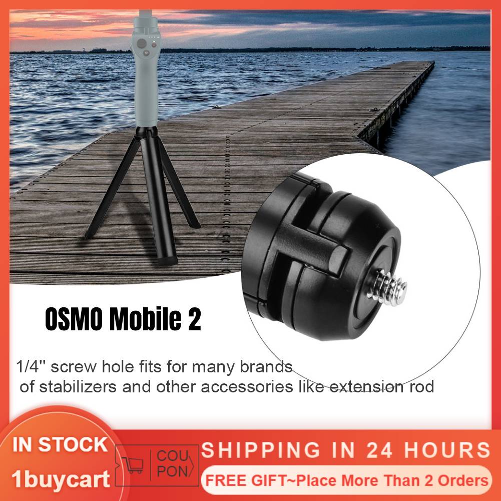 Chân đế 3 chân nhỏ gọn cầm tay chống rung tiện dụng sử cho máy DJI Osmo Mobile 2